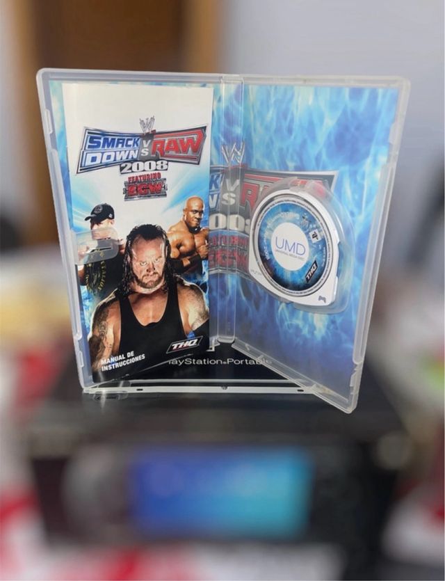 Juego PSP Smack Down vs. Raw 2008