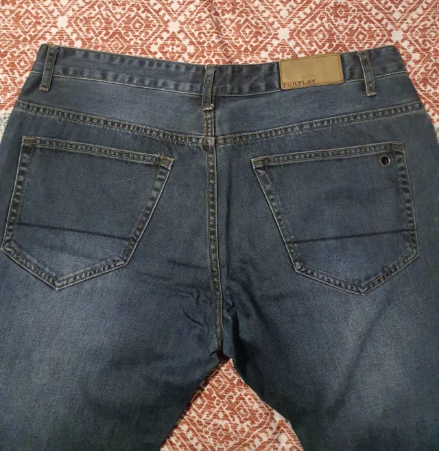 Pantalones vaqueros Forplay azul oscuro