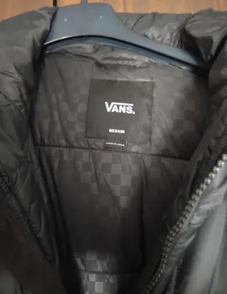 Chaquetón VANS plumífero negro
