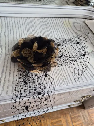 Tocados de boda flores varios colores