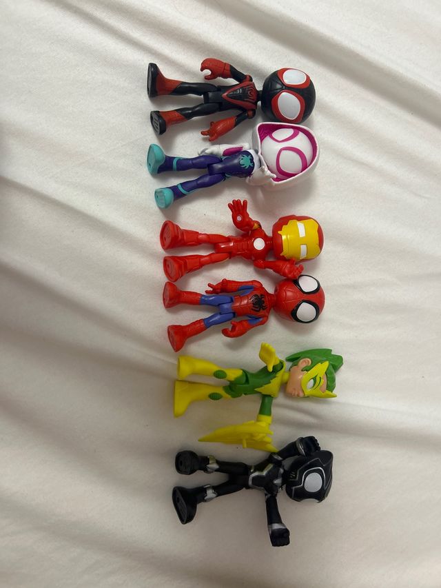 Figuras Spiderman y Amigos