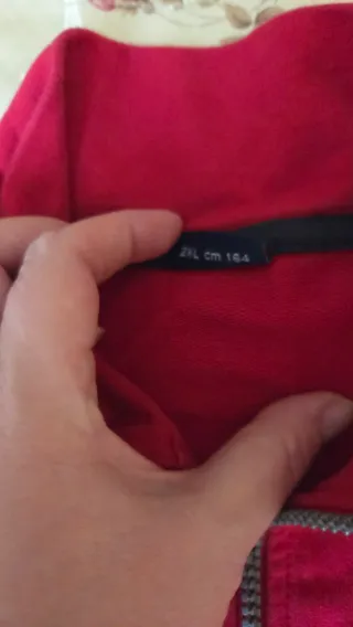 Felpa cotone garzato con zip