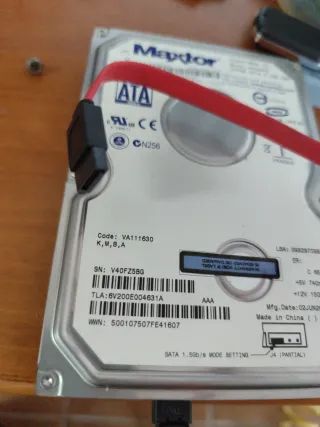 HDD Disco Duro Maxtor 200GB SATA 3.5"