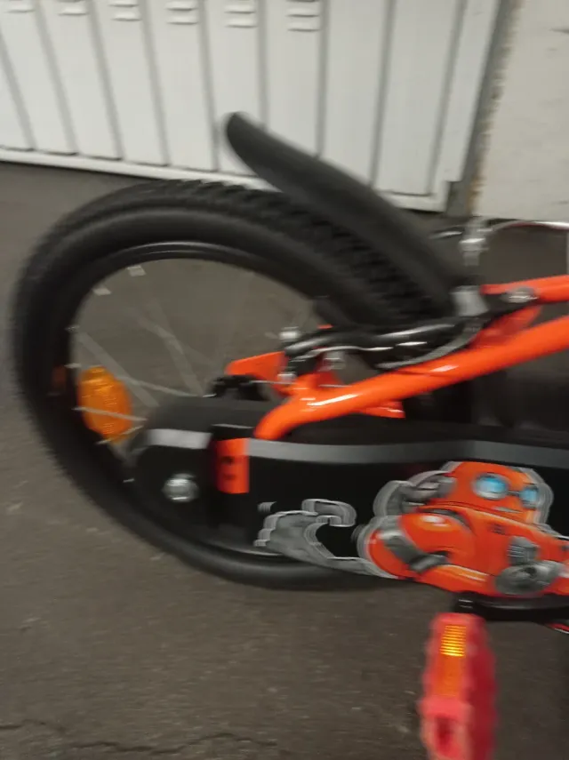 Bicicleta Infantil Naranja Decathlon