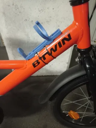 Bicicleta Infantil Naranja Decathlon