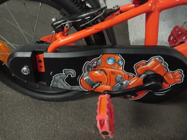 Bicicleta Infantil Naranja Decathlon