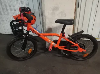 Bicicleta Infantil Naranja Decathlon