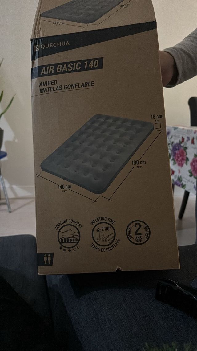 Colchón hinchable individual