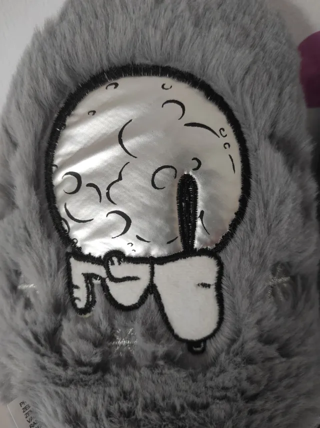 Zapatillas Snoopy Pelito Talla Única