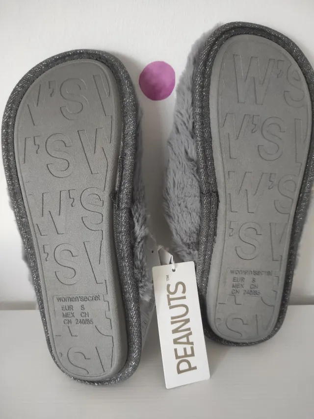 Zapatillas Snoopy Pelito Talla Única