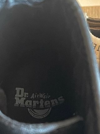 Botas Dr. Martens rosas bordadas Talla 37