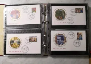 N.54 buste 1°giorno FDC annata 1977 con raccoglito