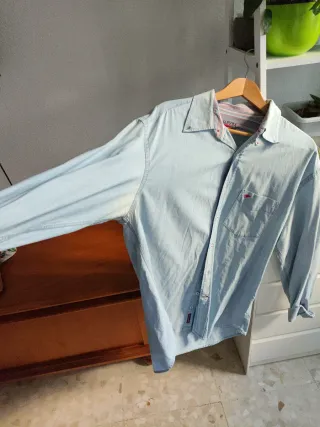Camisa vaquera azul