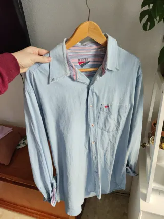 Camisa vaquera azul