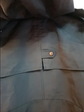 Chaquetón Massimo Dutti Negro Mujer