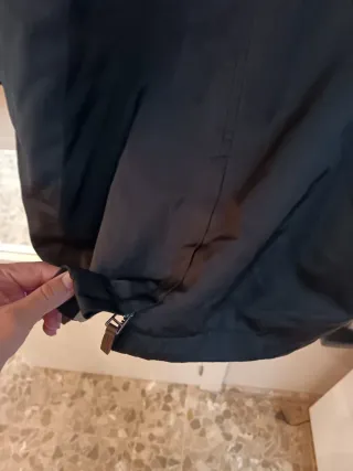 Chaquetón Massimo Dutti Negro Mujer