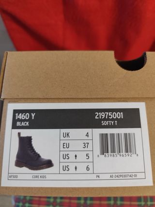 Dr. Martens 37 nere pelle