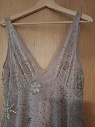 Vestido Zara con abalorios sin estrenar