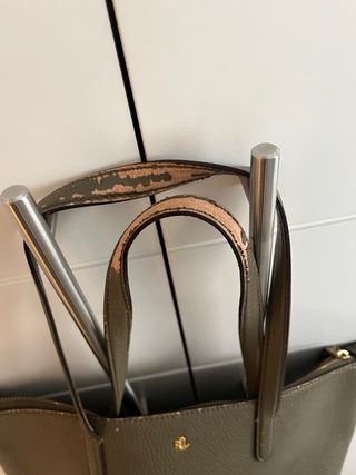 Bolso Piel Ralph Lauren Verde Oliva