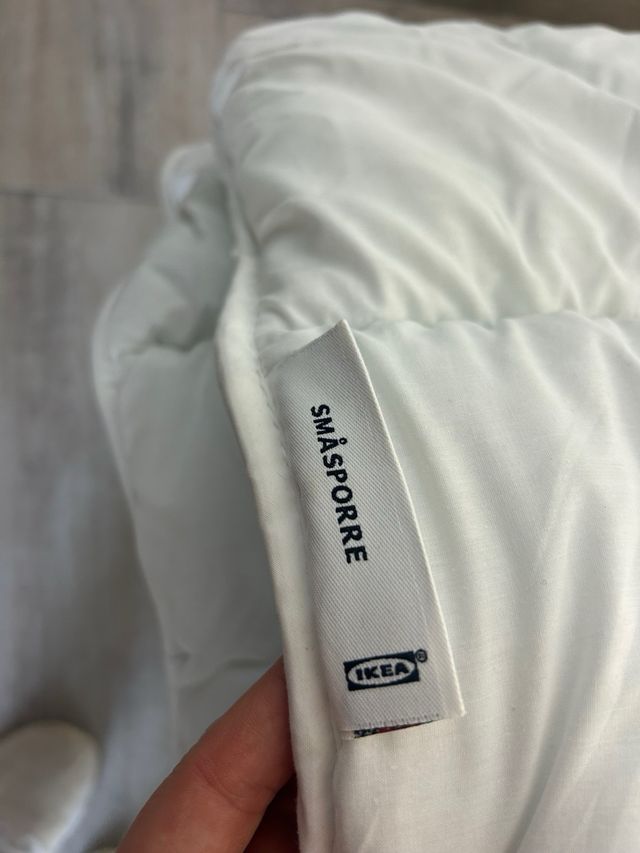 Letto matrimoniale MALM IKEA con materasso e 2 comodini