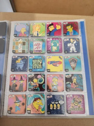Colección Staks Simpsons Panini
