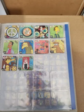 Colección Staks Simpsons Panini