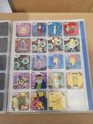 Colección Staks Simpsons Panini