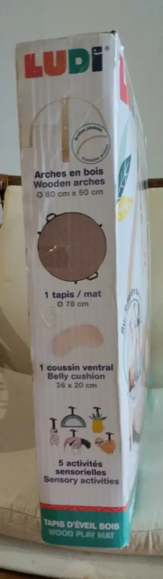 Gimnasio sensorial Ludi para bebé