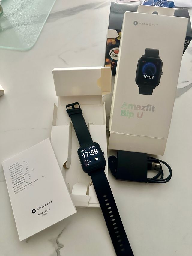 Amazfit Bip U Negro Smartwatch