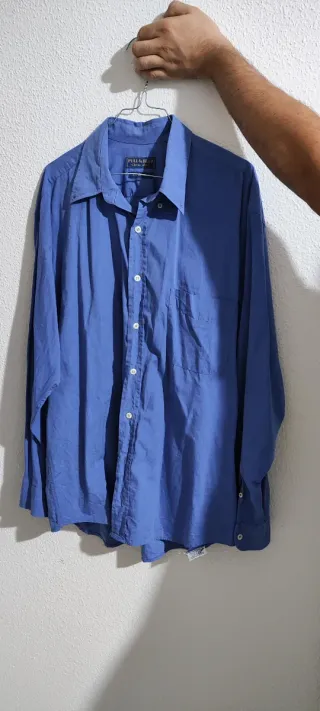 Camisa Pull&Bear azul