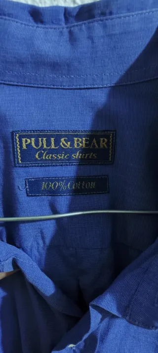 Camisa Pull&Bear azul