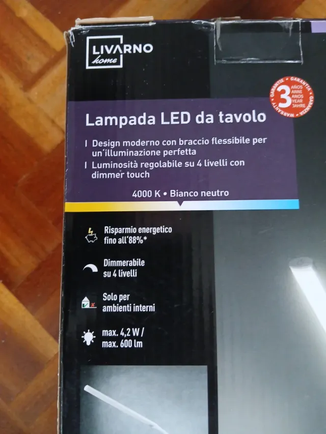Lámpara LED de mesa Livarno Home