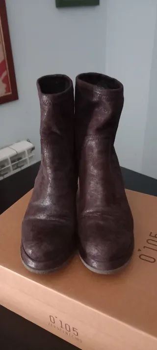 Botines Pedro Miralles Marrón/Morado