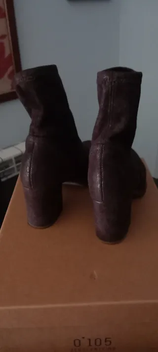 Botines Pedro Miralles Marrón/Morado