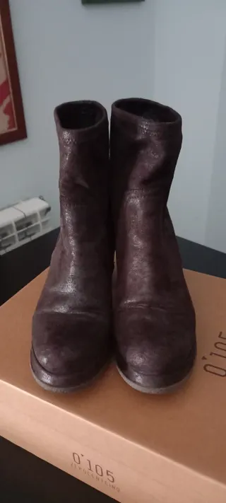 Botines Pedro Miralles Marrón/Morado