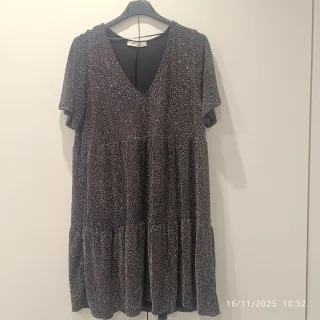 Vestido Negro Pull&Bear Talla M