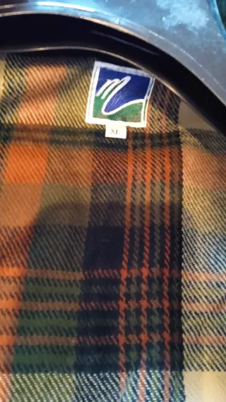 Cazadora acolchada verde