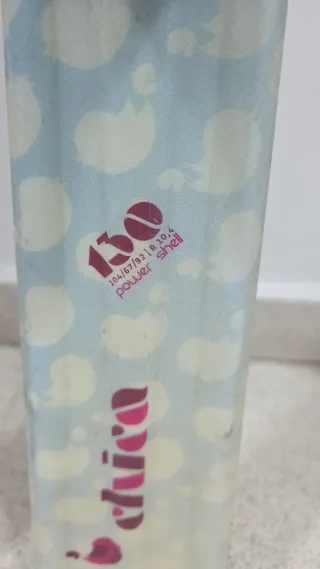 Esquís infantiles con fijaciones