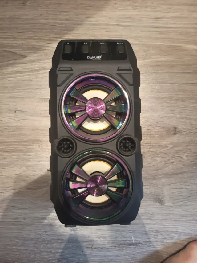Altavoz Digivolt Preto Multicor