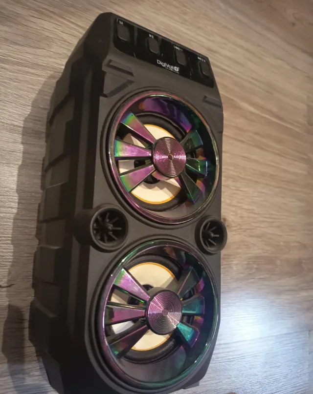 Altavoz Digivolt Preto Multicor