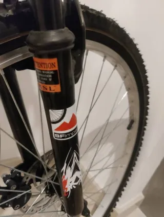 Bicicleta 26 Doble Suspensión Negra