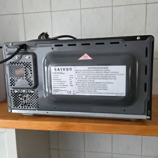 Microondas Saivod Negro Nuevo