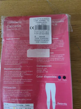 Medias de compresión talla grande