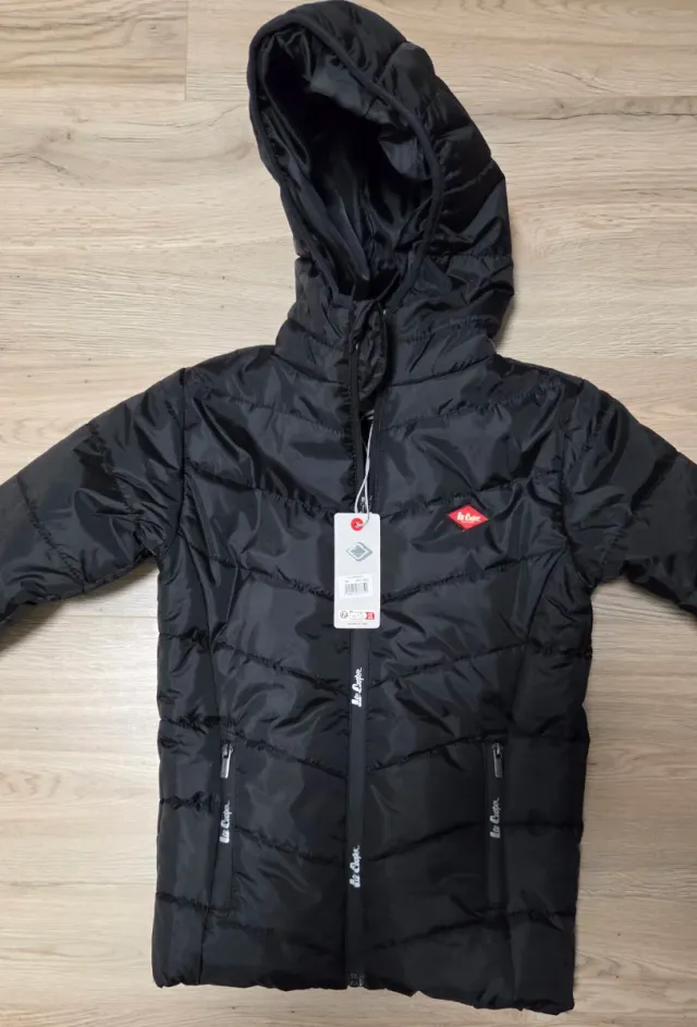 Parka niño negra Lee Cooper