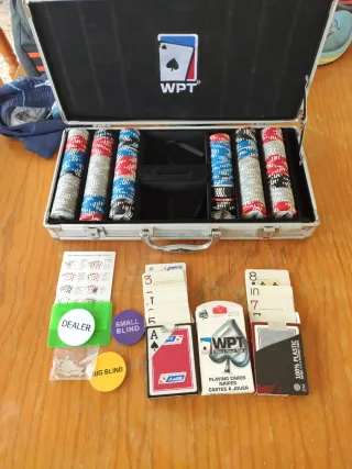 Maletín Póker Cartas y Fichas