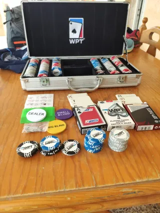 Maletín Póker Cartas y Fichas