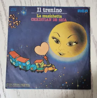 Il trenino 45 giri Christian De Sica RCA