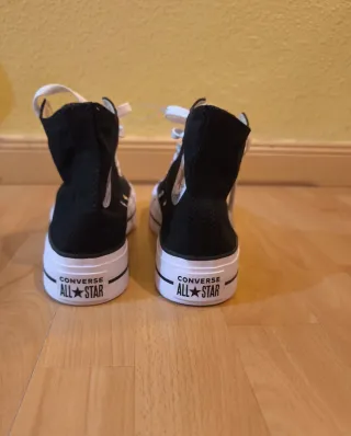 Zapatillas Converse Negras Plataforma