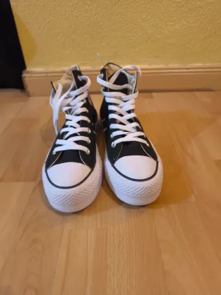 Zapatillas Converse Negras Plataforma