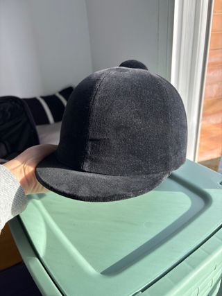 Gorro Casco Hípica Infantil Negro